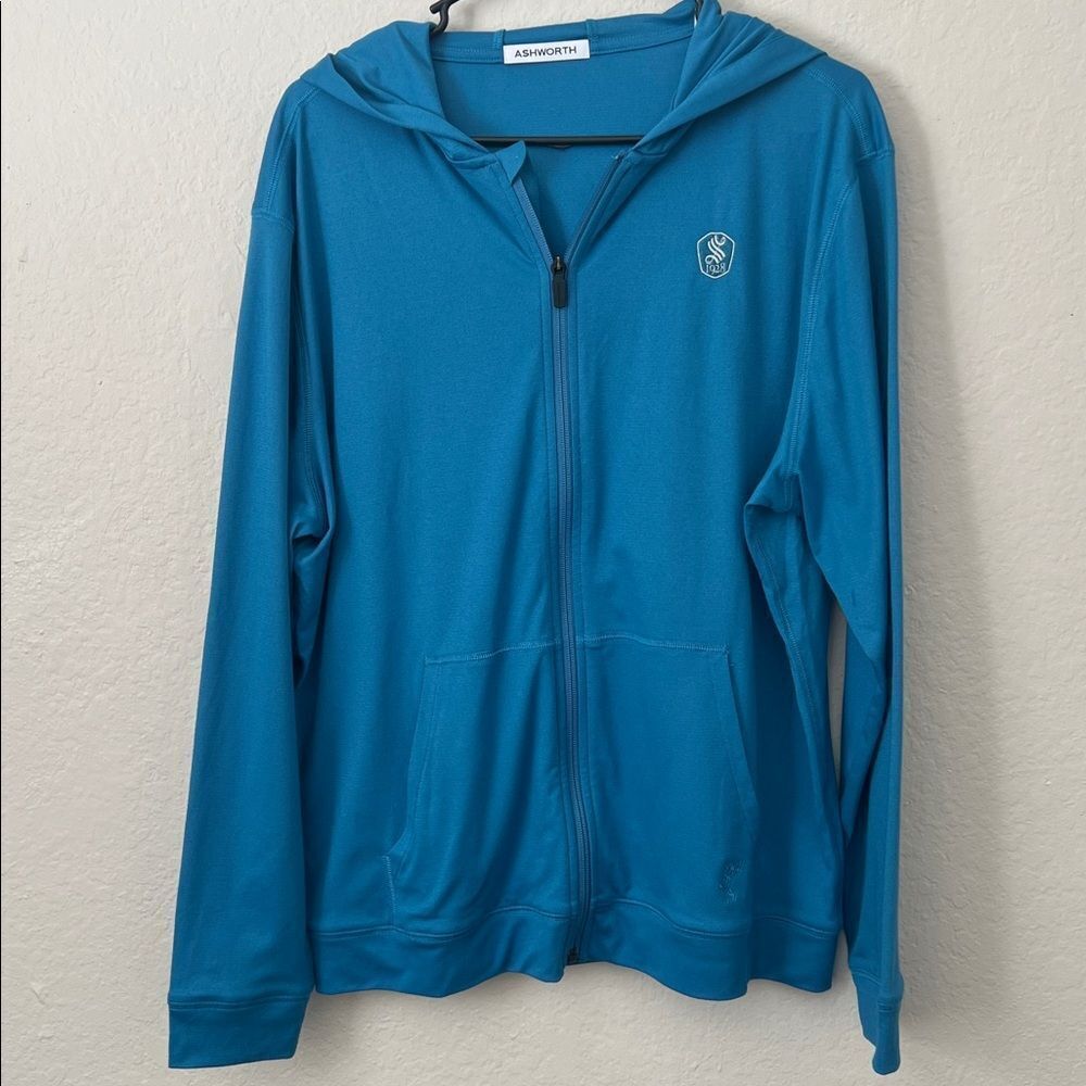 Ashworth Full-Zip Hoodie with 1928 logo  in Size M